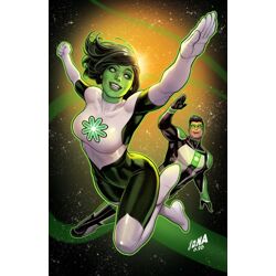 GREEN LANTERN #41 CVR B DAVID NAKAYAMA CARD STOCK VAR (GREEN LANTERN FIRST LIGHT)
