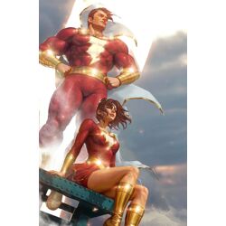 JUSTICE LEAGUE UNLIMITED #25 CVR B KYUYONG EOM CARD STOCK VAR