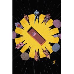 JUSTICE LEAGUE UNLIMITED #25 CVR F CLAY MANN WATCHMEN 40TH ANNIVERSARY CARD STOCK VAR