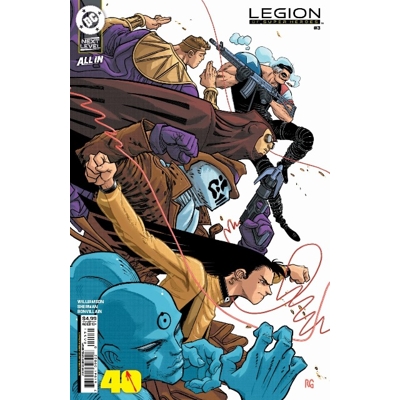 Legion of Super-Heroes #3 Cvr F Rafael Grampa Watchmen 40th Anniversary Card Stock Var