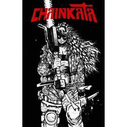 CHAINKATA #1 CVR B DANIEL WARREN JOHNSON B&W VAR