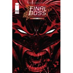 FINAL BOSS #1 BLACK WHITE AND BLOOD REPRINT CVR B TYLER KIRKHAM SNARL VAR (MR)
