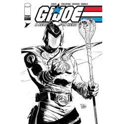 GI JOE A REAL AMERICAN HERO #334 CVR B LEE WEEKS B&W VAR
