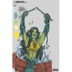 HORNSBY & HALO #17 CVR C FRANCIS MANAPUL DESIGN SKETCH VAR