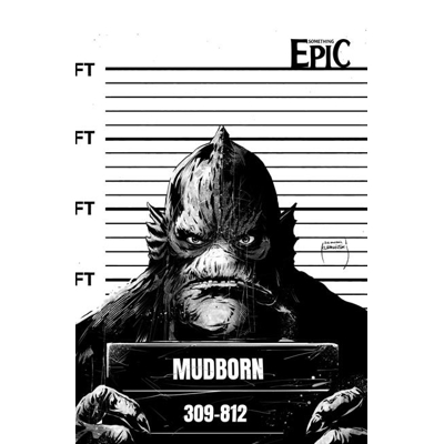 SOMETHING EPIC #17 CVR D SZYMON KUDRANSKI RAW ART VAR
