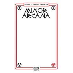 MINOR ARCANA #20 CVR C BLANK SKETCH VAR