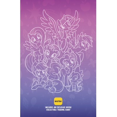 MY LITTLE PONY: FRIENDSHIP IS MAGIC (2026) #1 CVR E TONY FLEECS POLYBAGGED COLLECTIBLE CARD VAR
