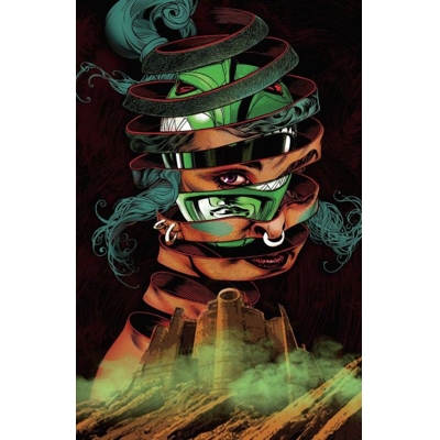 Power Rangers Green #4 Cvr D Tony Harris Foil Var