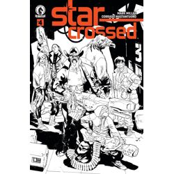 STAR-CROSSED #4 CVR B B&W STUART IMMONEN VAR