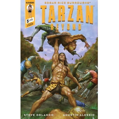 TARZAN BEYOND #5 CVR A AGUSTIN ALESSIO