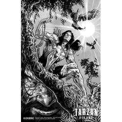 TARZAN BEYOND #5 CVR D GUILLERMO FAJARDO B&W VAR