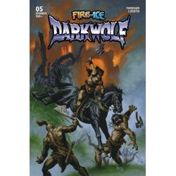 FIRE AND ICE DARKWOLF #5 CVR C JOE JUSKO VAR