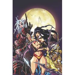 PATHFINDER VAMPIRELLA BLADE OF DARKNESS #2 CVR D ANDREW HUERTA METAL PREMIUM VAR