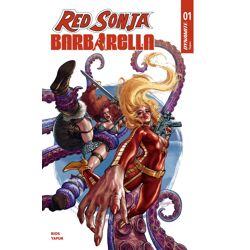 RED SONJA BARBARELLA #1 CVR C DIEGO YAPUR VAR