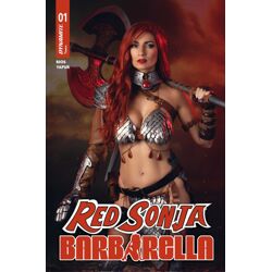 RED SONJA BARBARELLA #1 CVR D COSPLAY IVY RED SONJA VAR