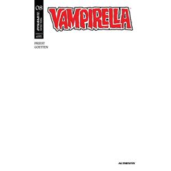 VAMPIRELLA (2026) #8 CVR F BLANK AUTHENTIX VAR