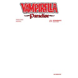VAMPIRELLA PARADISE #1 CVR G BLANK AUTHENTIX VAR