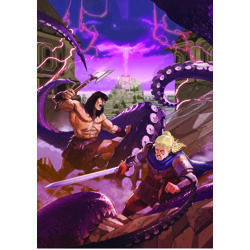 CONAN & DRAGONERO #7 (OF 7) CVR B LORENZO NUTI VIRGIN CARDSTOCK VAR (MR)