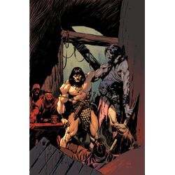 CONAN THE BARBARIAN #37 CVR G ROBERTO DE LA TORRE VIRGIN CARDSTOCK VAR (MR)