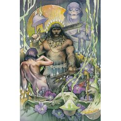 CONAN THE BARBARIAN TIDES OF THE TYRANT KING #3 (OF 4) CVR F JOHN BAIZLEY VIRGIN CARDSTOCK VAR (MR)