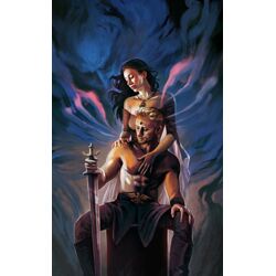 HAWKMOON THE MAD GODS AMULET #2 (OF 2) CVR C CLAUDIA CARANFA VIRGIN CARDSTOCK VAR (MR)