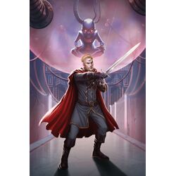 HAWKMOON THE MAD GODS AMULET #2 (OF 2) CVR D CLAUDIA IANNICIELLO VIRGIN CARDSTOCK VAR (MR)