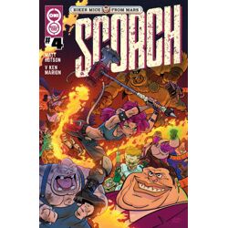 BIKER MICE FROM MARS SCORCH #4 COVER B JACOB PEREZ VAR