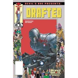 DEVILS DUE PRESENTS DRAFTED #1 (ONE-SHOT) CVR D CHRIS LIE JOSH BLAYLOCK 25TH ANNIVERSARY HOMAGE VAR