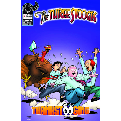 THREE STOOGES THANKSTOOGING #1 (ONE-SHOT) CVR A ERIC SHANOWER