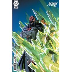 ACTION COMICS #1102 CVR B PETE WOODS CARD STOCK VAR (KINGDOM OF ZOD)