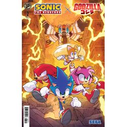 SONIC THE HEDGEHOG X GODZILLA #2 CVR A JACK LAWRENCE