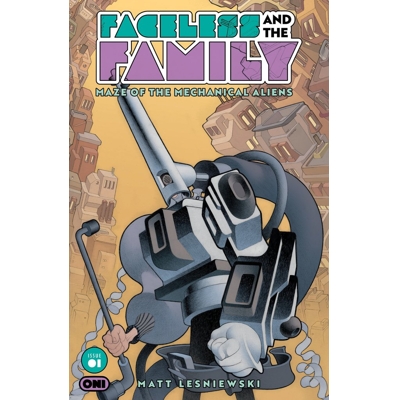 Faceless Family Maze Of The Mechanical Aliens #1 3rd Ptg