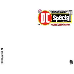 DC SPECIAL #5 FACSIMILE EDITION CVR C BLANK CARD STOCK VAR