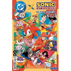 DC X SONIC THE HEDGEHOG METAL LEGION #5 (OF 5) CVR A PABLO M COLLAR