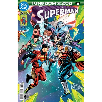 Superman #42 Cvr A Lucas Meyer Connecting (Kingdom Of Zod)