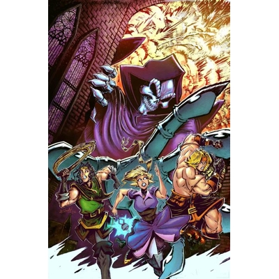 Vampire Survivors #1 (Of 4) Cvr D Jimmy Kucaj Virgin Cardstock Var