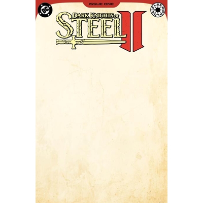Dark Knights of Steel Ii #1 (of 12) Cvr F Blank Card Stock Var