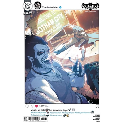 Detective Comics 2026 Annual #1 (One Shot) Cvr C Javier Fernandez Card Stock Var