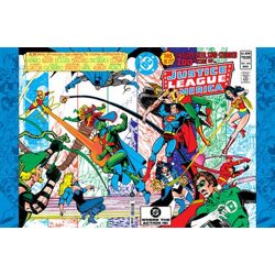 Justice League of America #200 Facsimile Edition Cvr C George Perez Foil Var