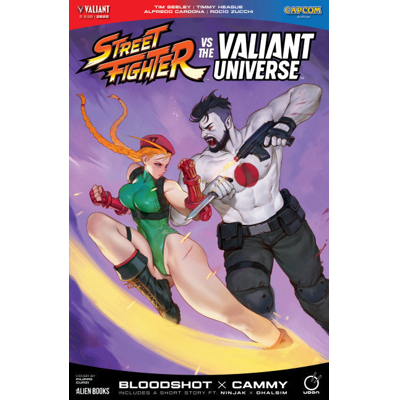 Street Fighter vs. the Valiant Universe Special Cvr A Filippo Curzi