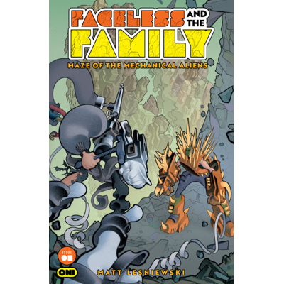Faceless and the Family Maze of the Mechanical Aliens #2 Cvr A Matt Lesniewski