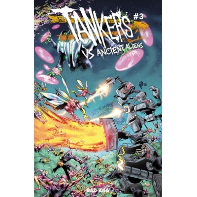 Tankers vs Ancient Aliens # 3 (of 4) Cvr A Frederica Mancin