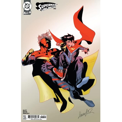 Superman Unlimited #12 Cvr D Salvador Larroca Card Stock Var (the Reign of the Superboys)