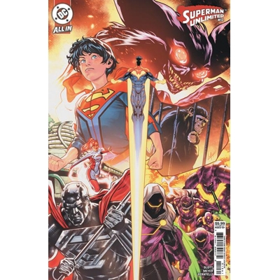 Superman Unlimited #12 Cvr E Lucas Meyer Things to Come Card Stock Var (the Reign of the Superboys)