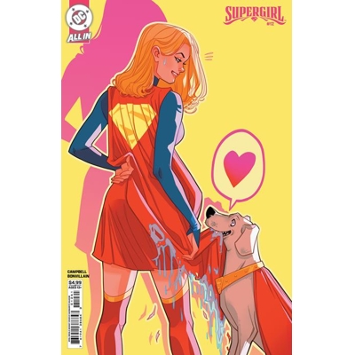Supergirl #12 Cvr F Marguerite Sauvage April Drools Card Stock Var (the Reign of the Superboys)