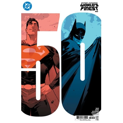 Batman Superman Worlds Finest #50 Cvr E Adrian Gutierrez Card Stock Var