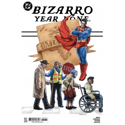 Bizarro Year None #1 (of 4) Cvr F Ibrahim Moustafa Card Stock Var