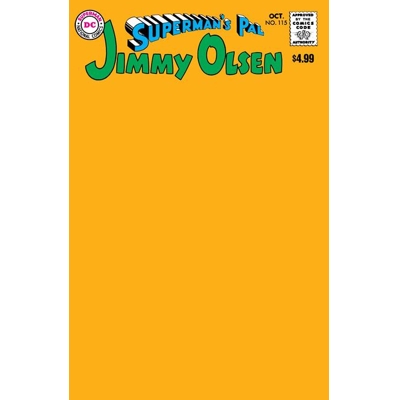 Supermans Pal Jimmy Olsen #115 Facsimile Edition Cvr B Blank Card Stock Var