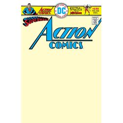 Action Comics #454 Facsimile Edition Cvr B Blank Card Stock Var