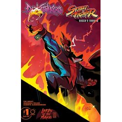 Darkstalkers X Street Fighter Queens Shadow #1 (One-Shot) Cvr B Brett Bean Var